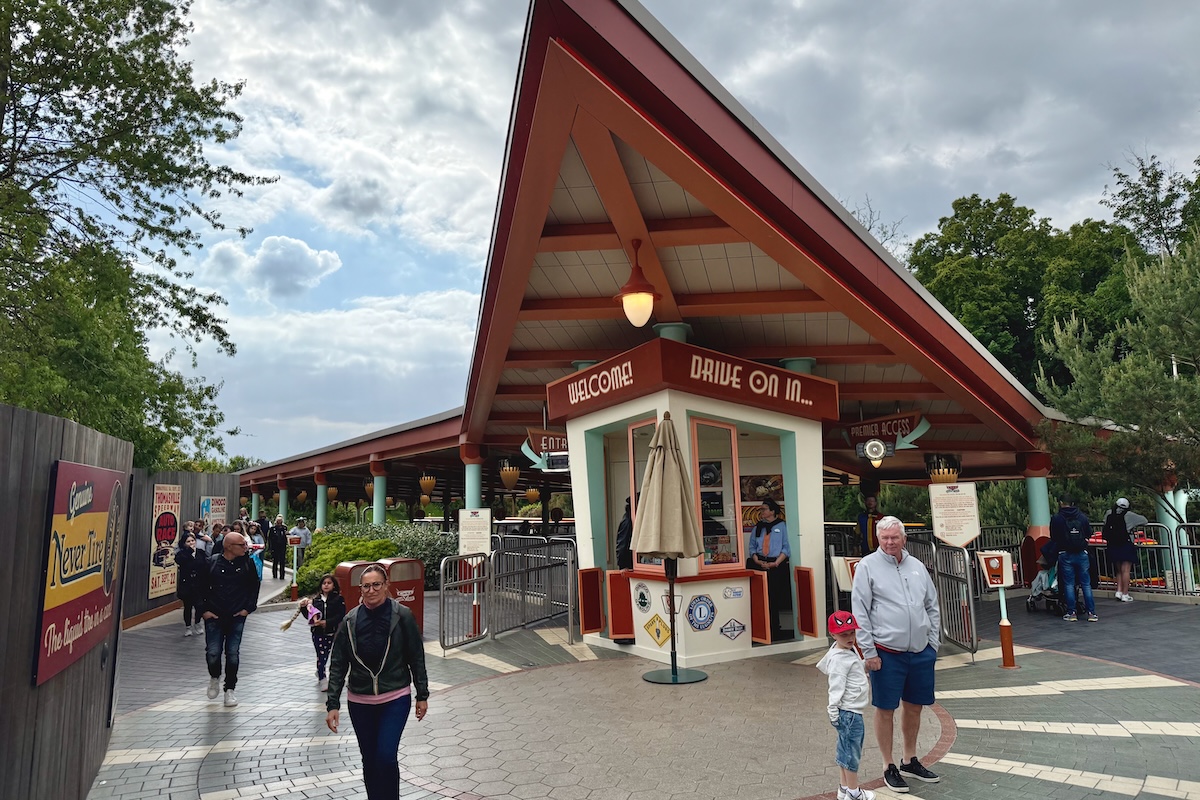 Disney Studios Paris Cars Road Trip Entry