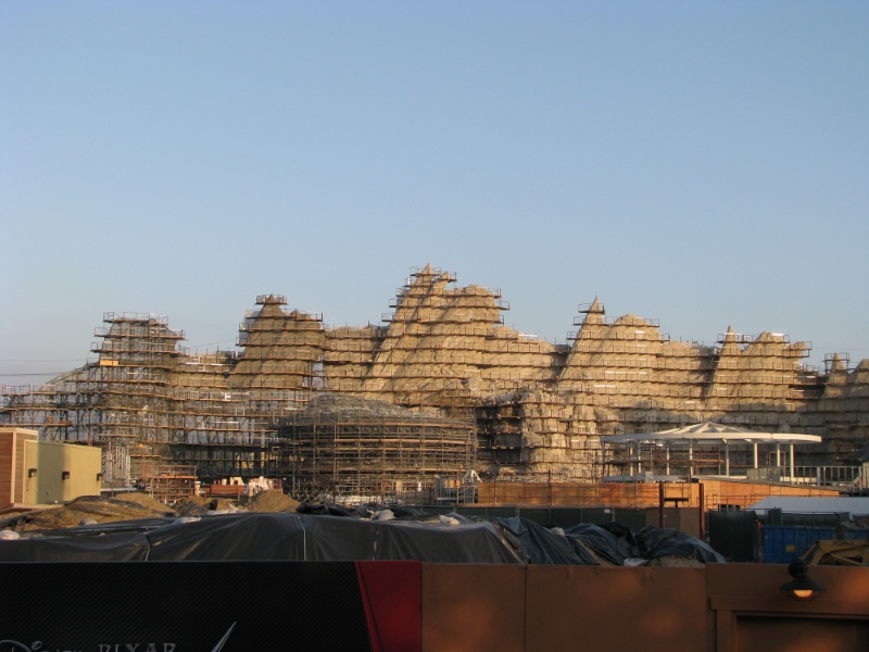 Disneyland Construction - April 2011