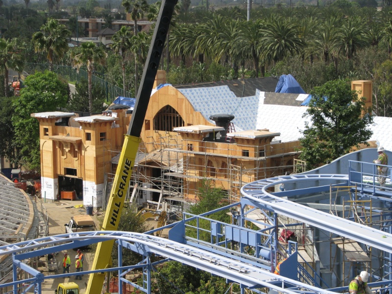 Disneyland Construction - April 2011