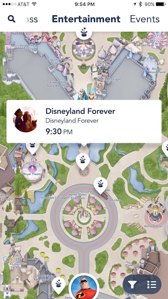 Disneyland App