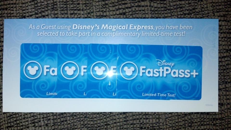 FASTPASS+ Materials