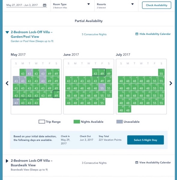 Resort Availability Tool