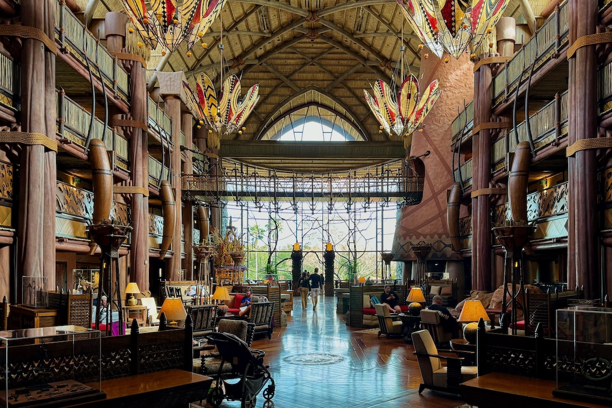 Disneys Animal Kingdom Villas Jambo Lobby