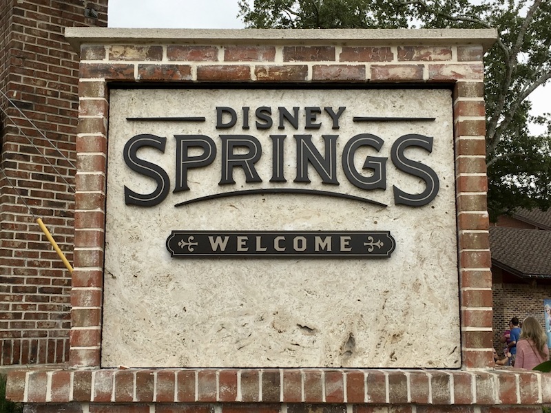 Disney Springs Sign