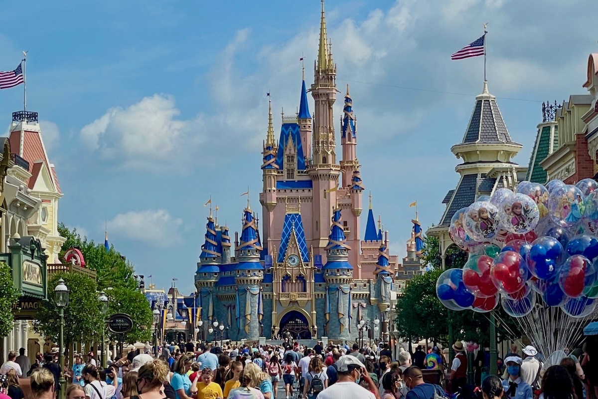 Magic Kingdom Cinderella Castle Day Flag