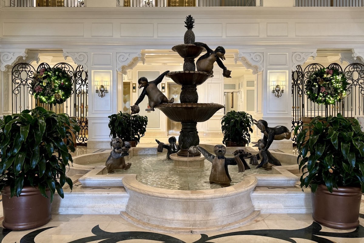 Villas at Disneys Grand Floridian Fountain