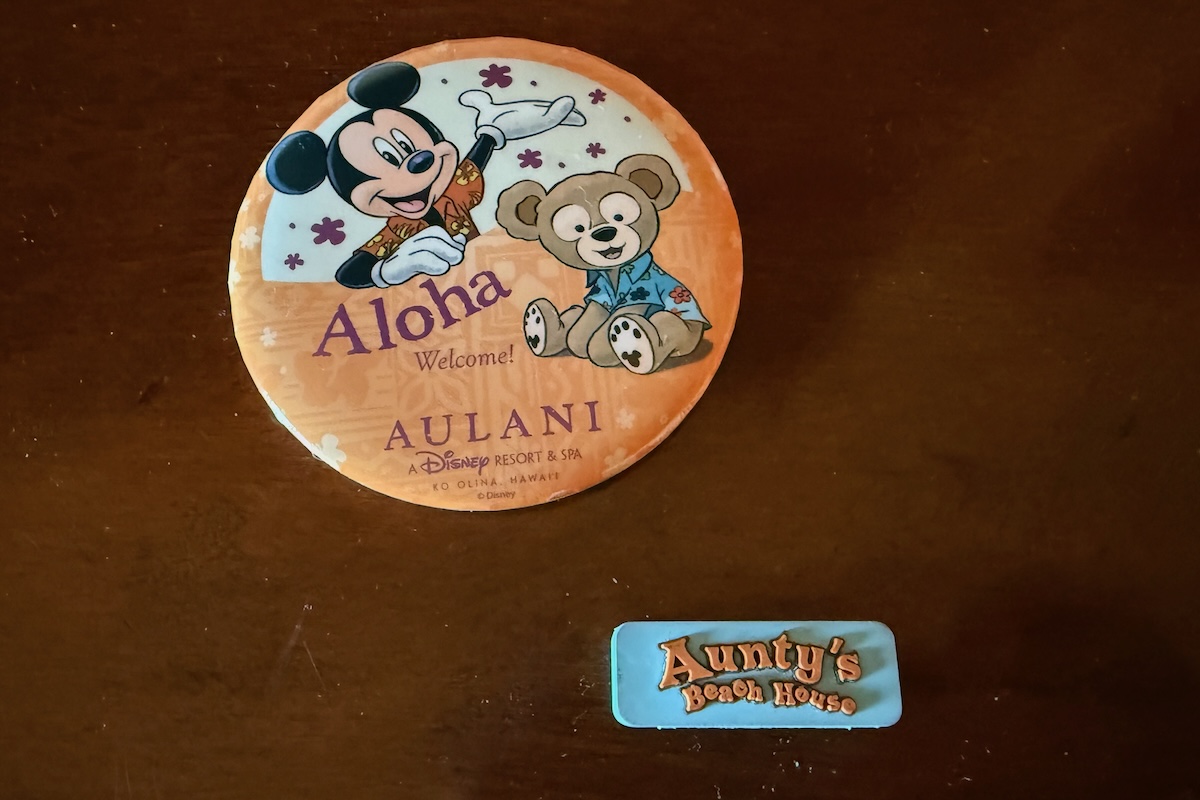 Aulani Perks 2026 Button