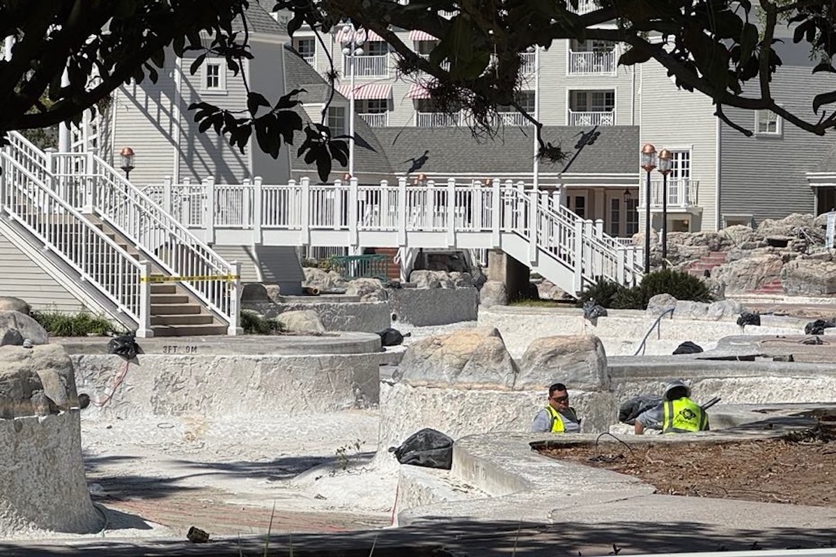 Disneys Beach Club Villas Storamlong Bay Refurbishment 202503