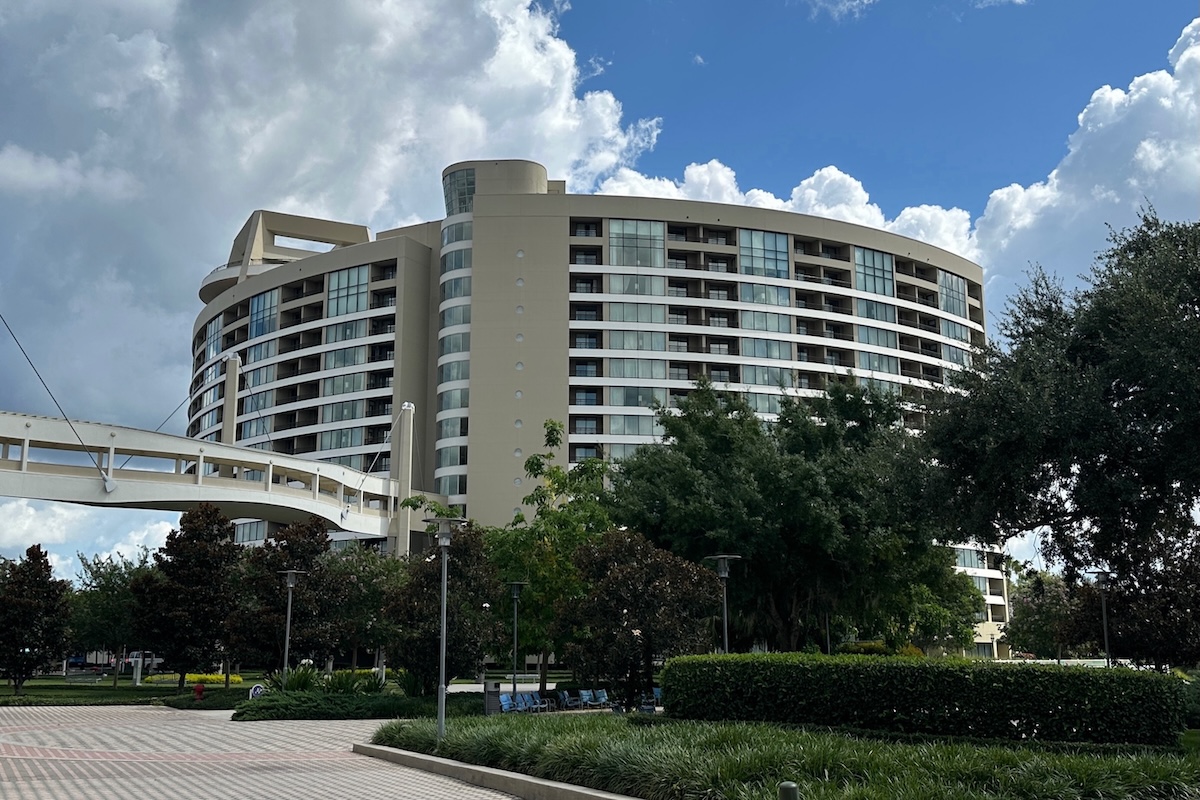 Disneys Bay Lake Tower Exterior Building Side