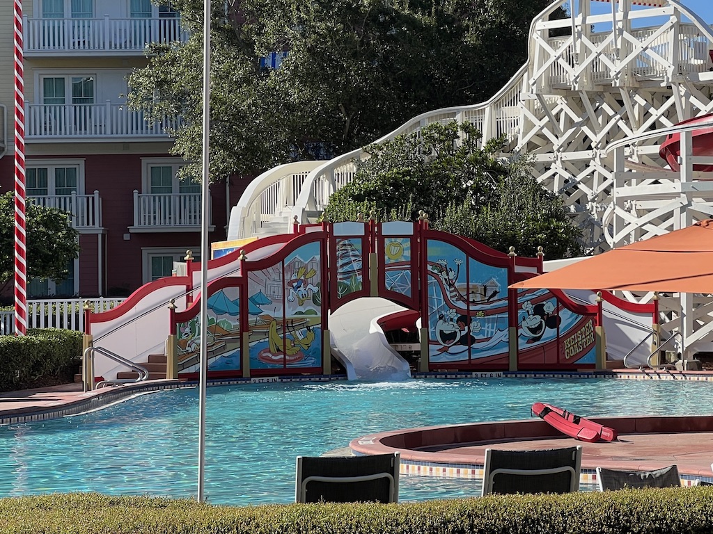 Boardwalk pool