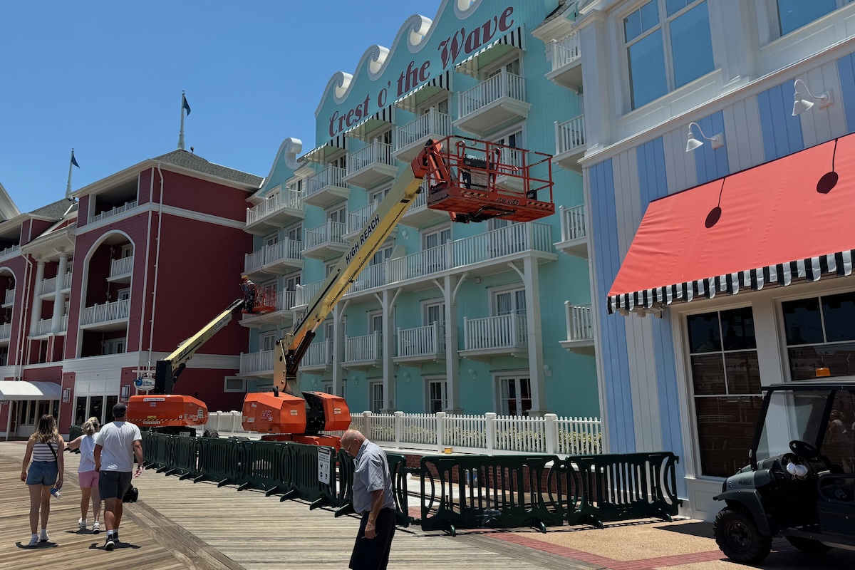 Disneys BoardWalk Villas Refurb 2024 June 2