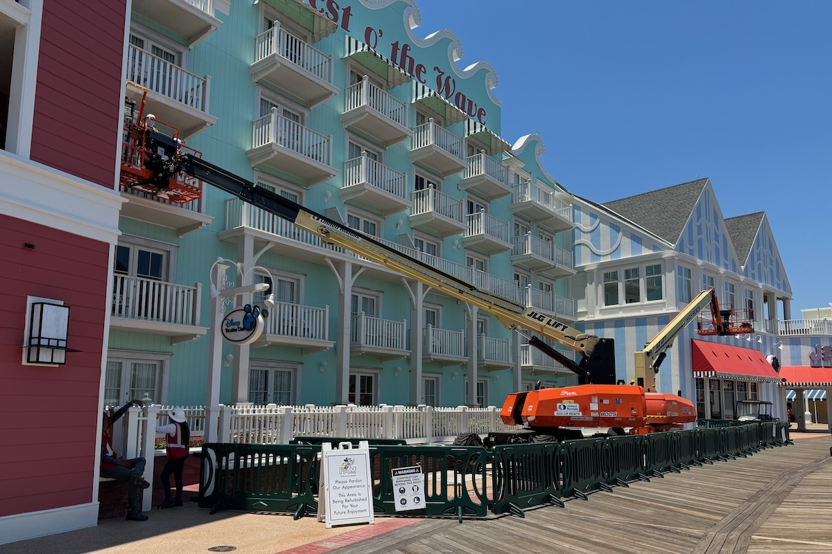 Disneys BoardWalk Villas Refurb 2024 June 3