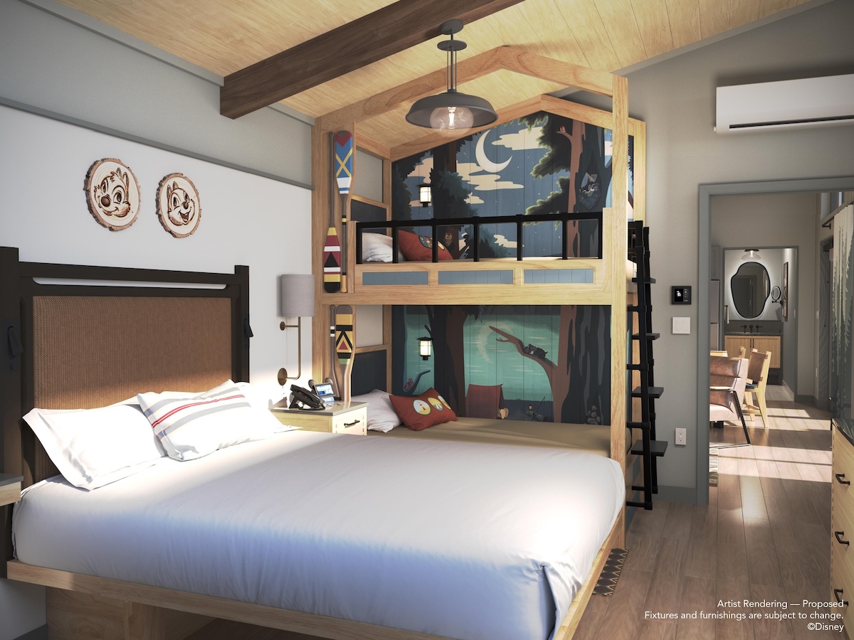 Cabins at Disneys Fort Wilderness Concept Kitchen 202312