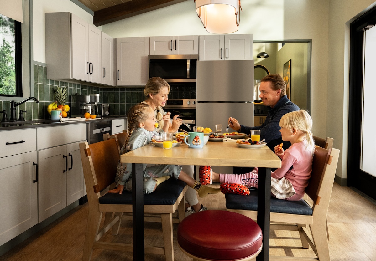 Cabins at Disneys Fort Wilderness Concept Kitchen Family 2024 June