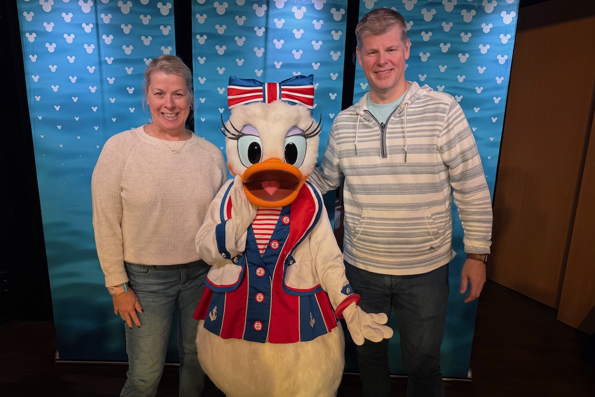 Disney Cruise Line Meeting Character