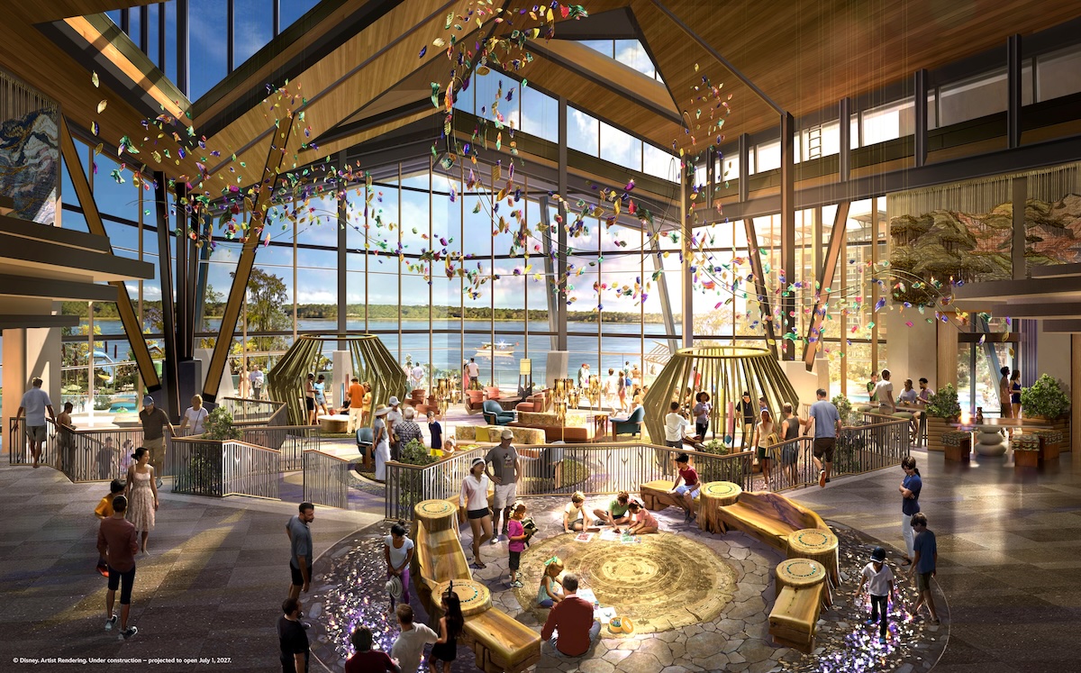 Disneys Lakeshore Lodge Lobby 2