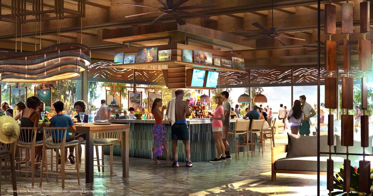 Disney Lakeshore Lodge Concept Paint Out Point