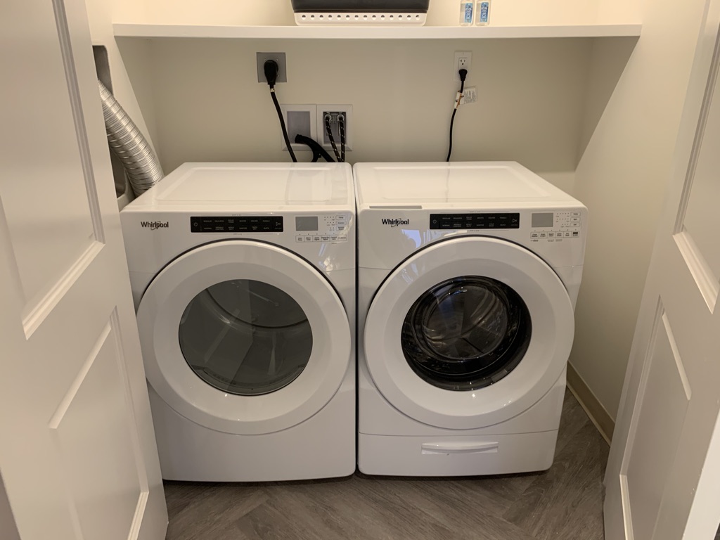 Washer and dryer