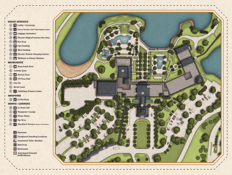 RVA Resort Map 2019