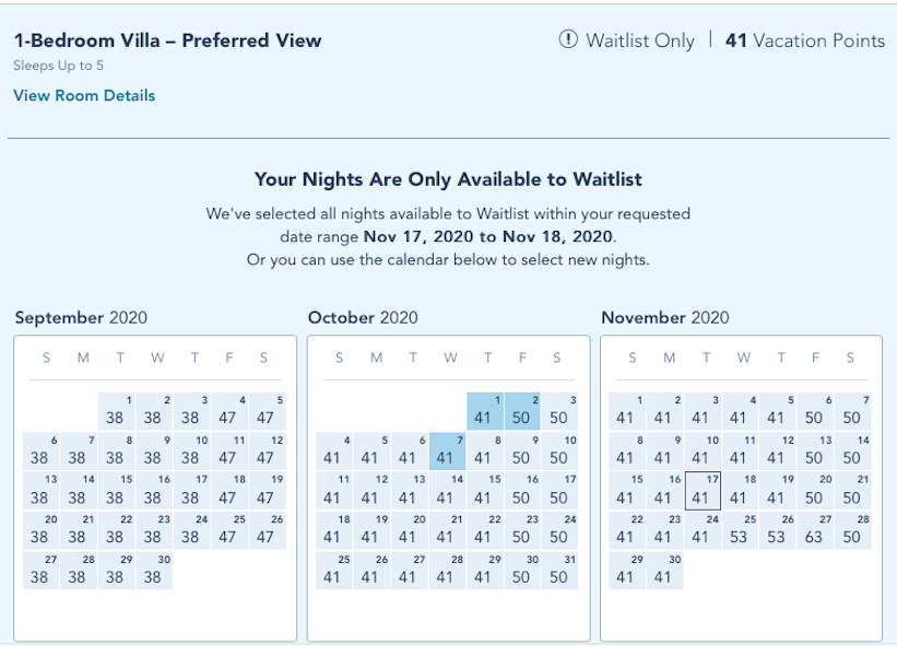 Riviera Availability - June 2020