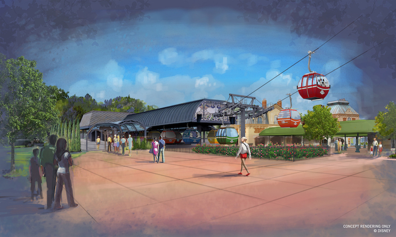 Disney's Skyliner Concept Art