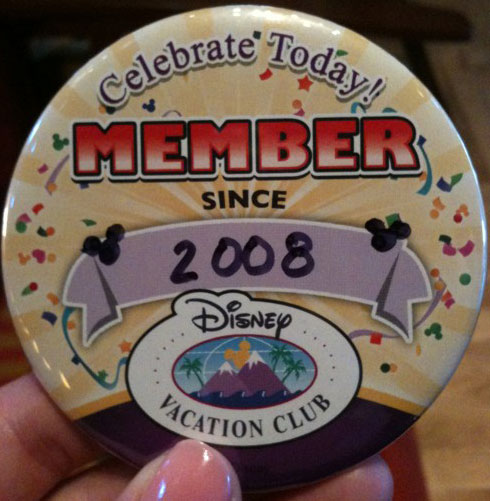 DVC  Celebration Button