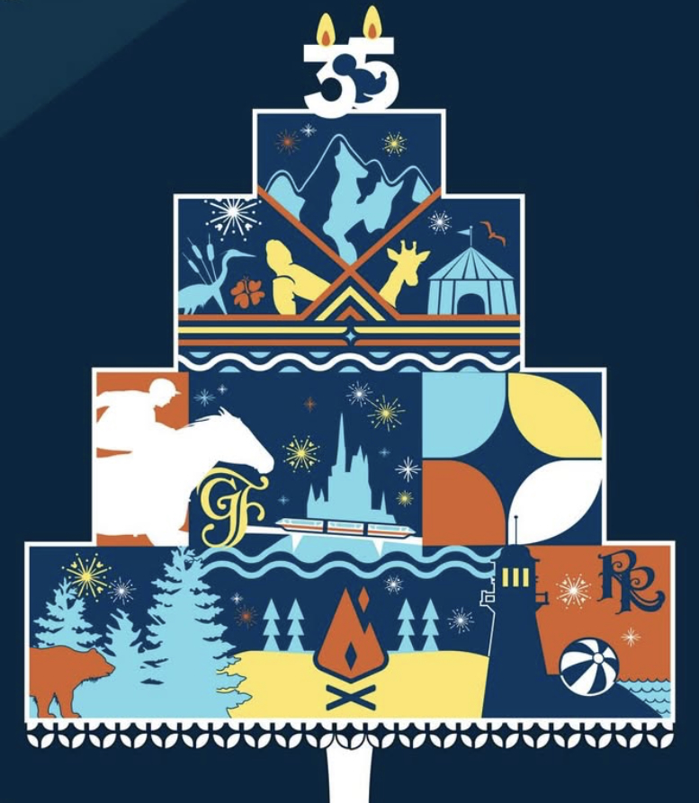 Disney Vacation Club 35th Logo 1