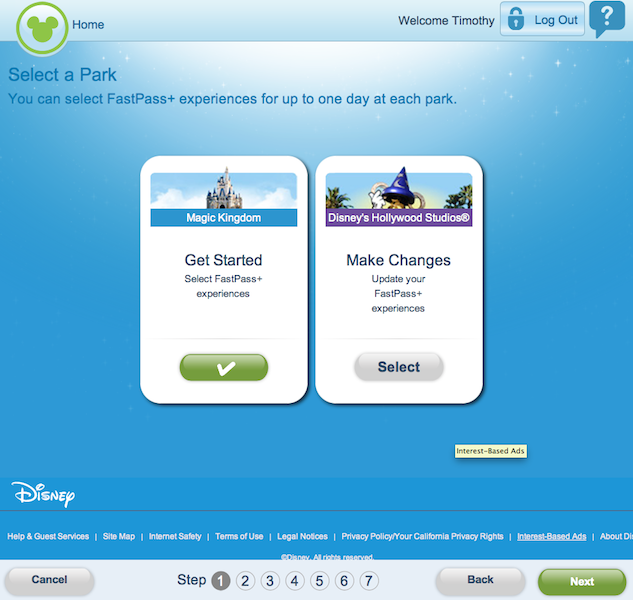 FASTPASS+