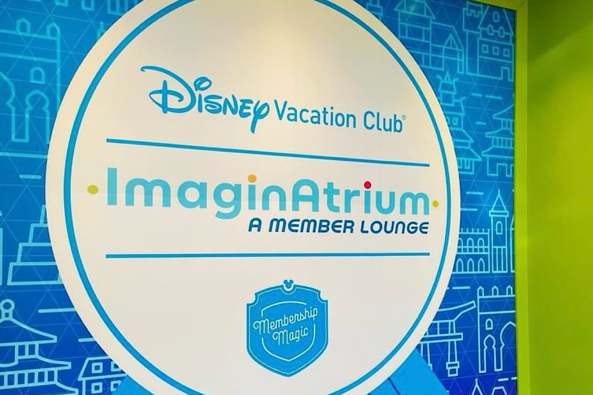 Disney Vacation Club ImaginAtrium Sign