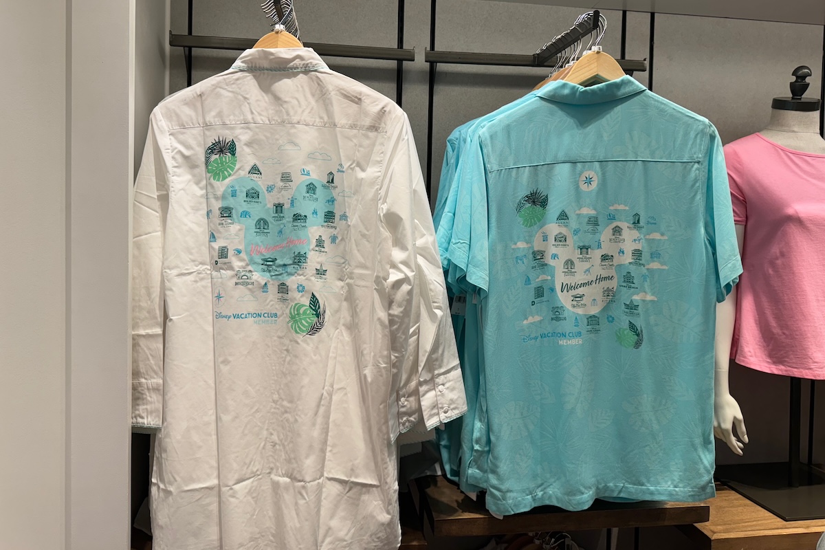 Disney Vacation Club Merchandise 2024 Shirts