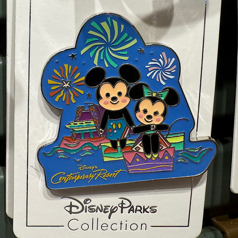 Disneys Contemporary Resort Pin February 2024