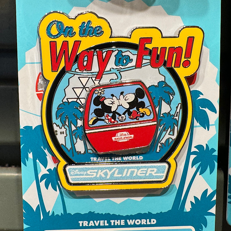 Disneys Skyliner Pin February 2024