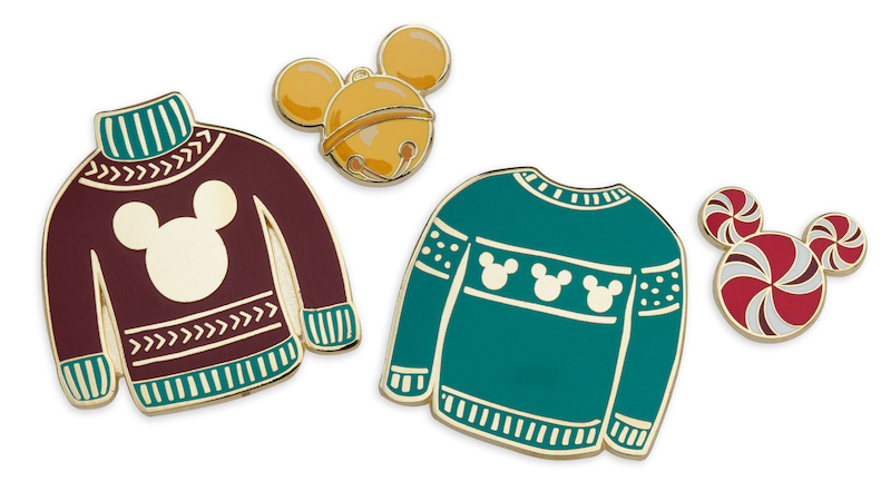 Disney Store Sweater Pin Set