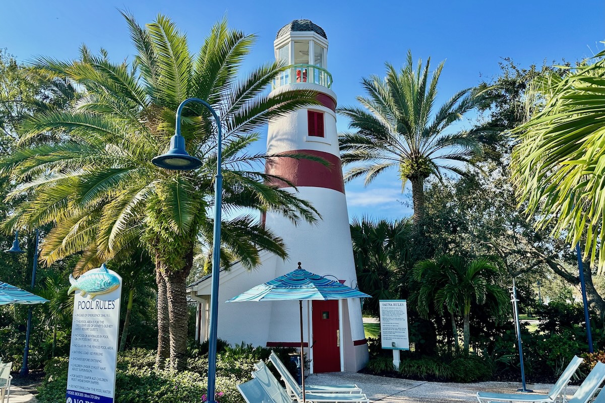 Disneys Old Key West Exterior Pool Lighthouse