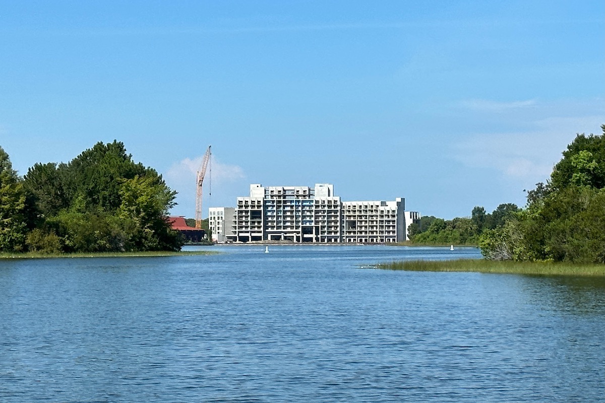 Disneys Polynesian Tower Construction 2023 August 5