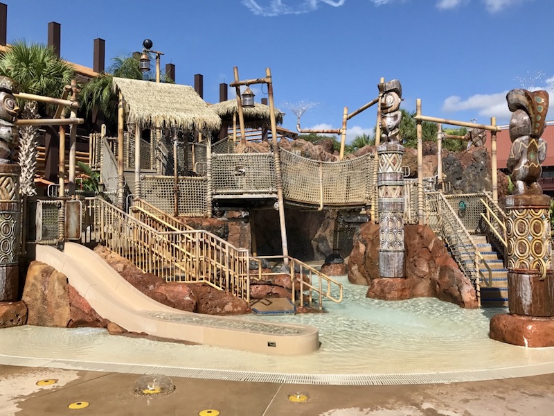 Polynesian Water Play Area