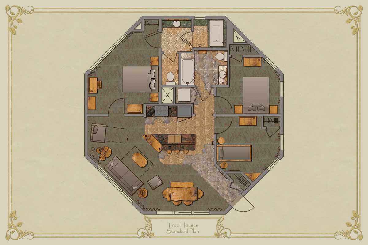 Treehouse Villa Full Layout