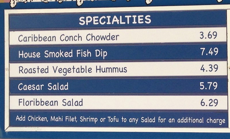 Bleachers Menu - October 2012