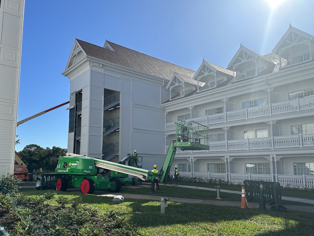 Grand Floridian Construction