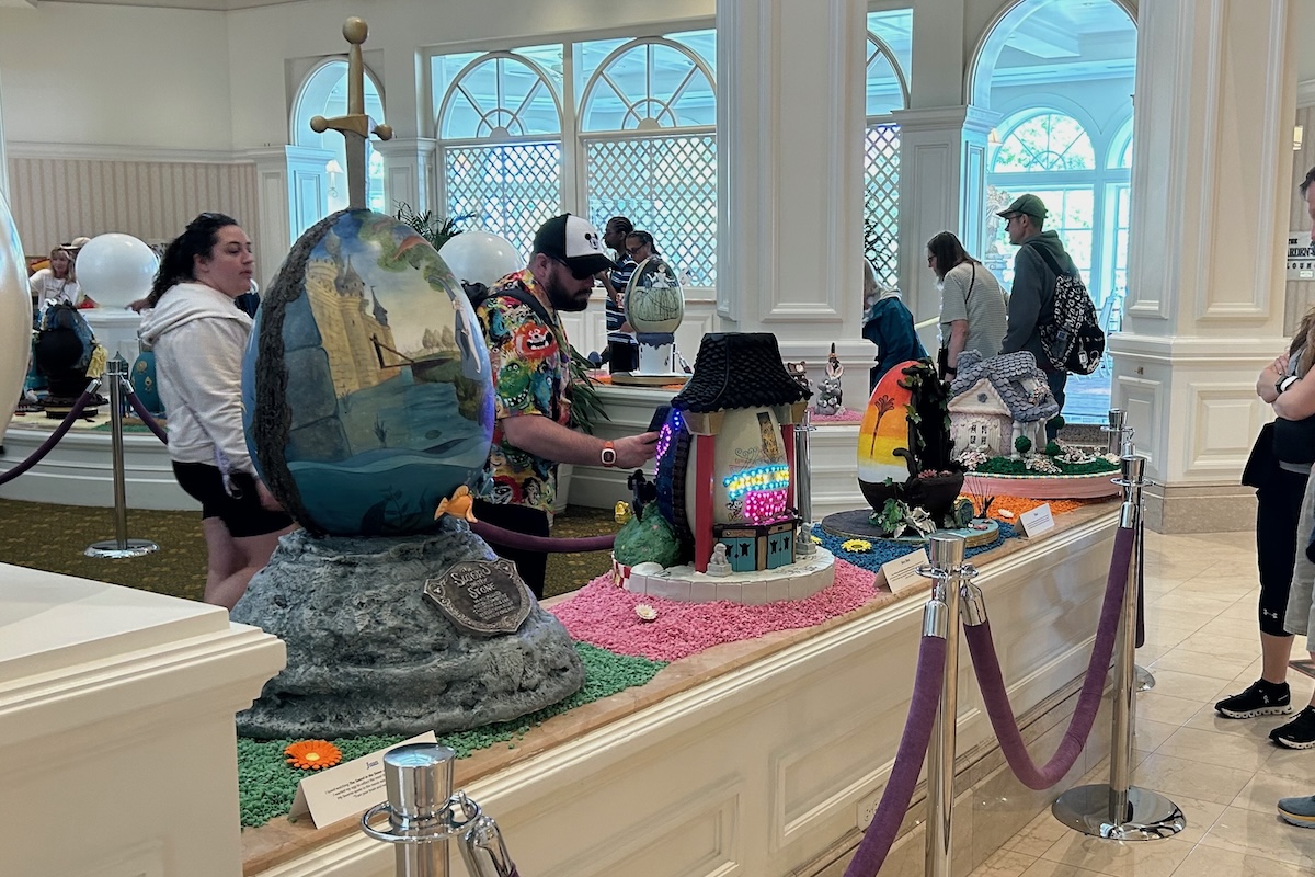 2024 Easter Display Arrives at Grand Floridian The