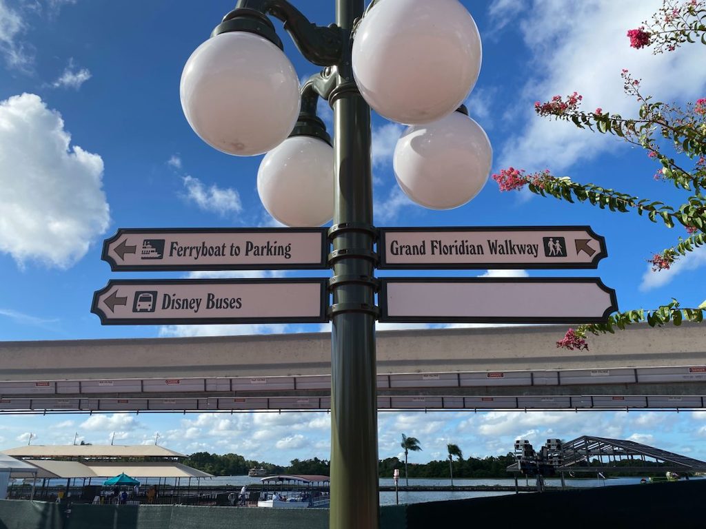 GF Walkway Signage