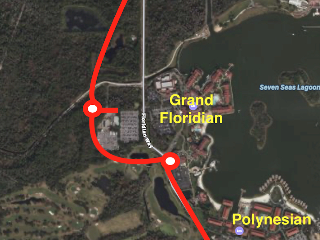 Grand Floridian Roadways