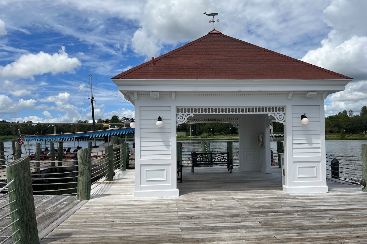 Disneys Grand Floridian Resort Exterior Dock