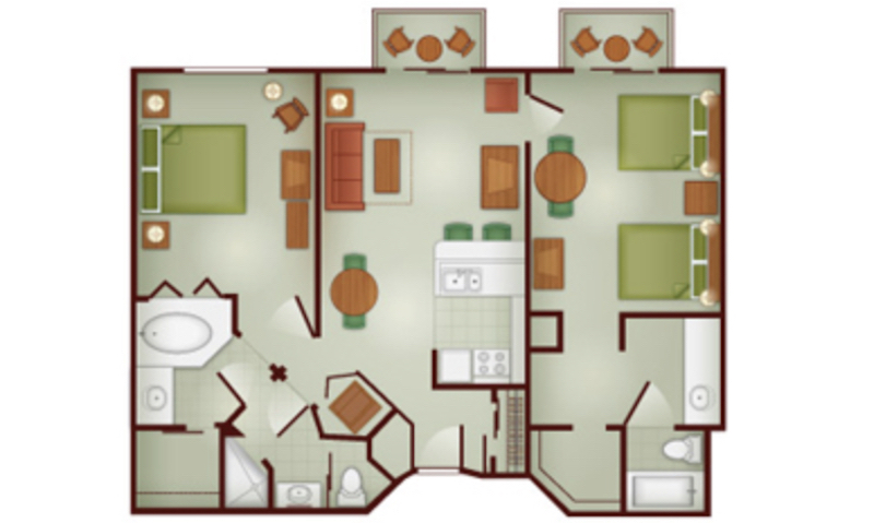 Boulder Ridge Two Bedroom