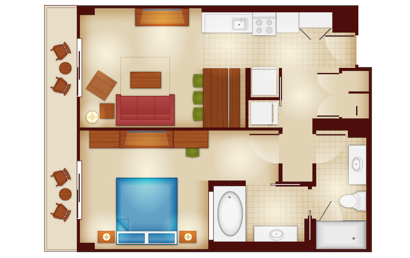 Copper Creek One Bedroom